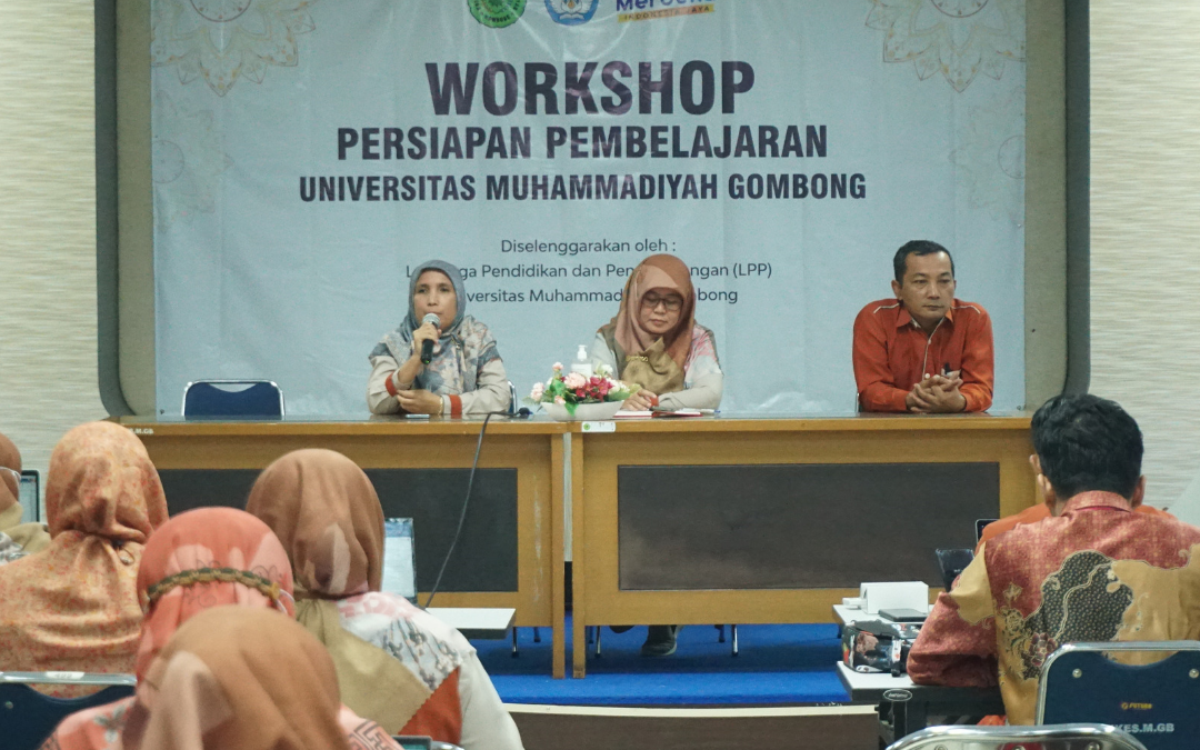 Workshop Persiapan Pembelajaran genap TA 2022/2023 yang di Selenggarakan oleh Lembaga pengembang Pendidikan (LPP) Universitas Muhammadiyah Gombong UNIMUGO)